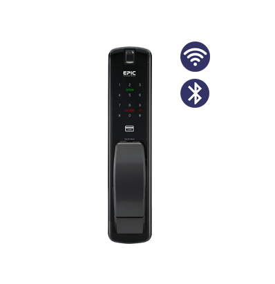 KHÓA CỬA VÂN TAY EPIC EF P8800K KB